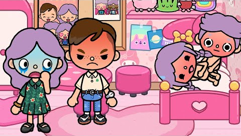 My Brother Feel In Love With Me 😱❤️🤭 | Sad Story | Toca Life World | Toca Boca