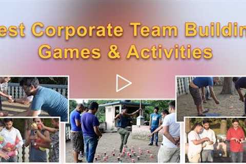 Best Outdoor Games for Corporate/Office/ Party | Team Building Games