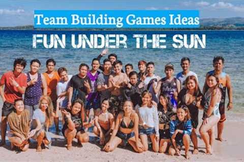 Fun Games Ideas for TEAM BUILDING| Isla de Potipot,PH.|Vlog#69