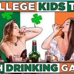 College Kids Try Irish Drinking Games | React
