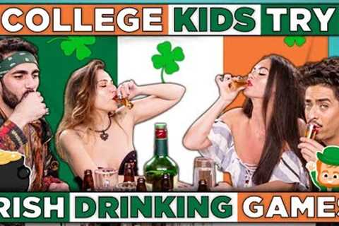 College Kids Try Irish Drinking Games | React