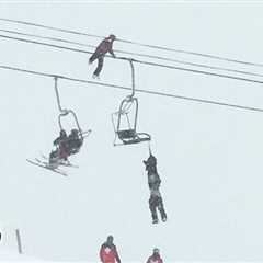 All His Training Pays Off: Slackliner Wins Carnegie Medal for Ski Lift Rescue Over Cables
