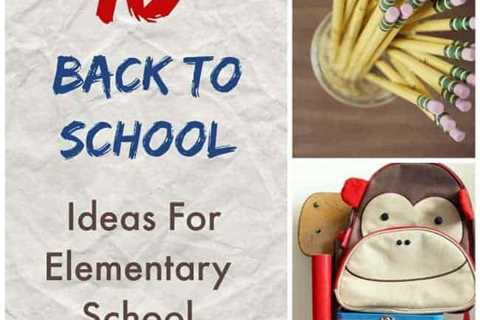 Back to school traditions