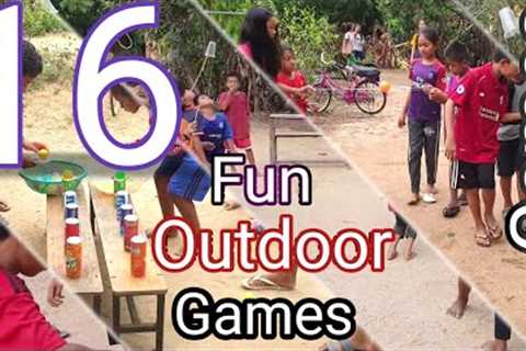 16 Collections Of Fun Outdoor Games