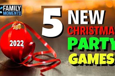 5 BRAND NEW CHRISTMAS PARTY GAMES for 2022