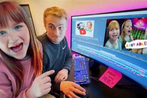 Made by: ADLEY    MY FiRST ViDEO EDiT!! Funny Barbie Story and my Vidsummit Fun with Nastya &..