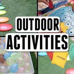 Outdoor Activities for Kids at Home