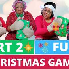 Christmas Games For Family PART 2***-  FUN FAMILY #christmasgames #familygames