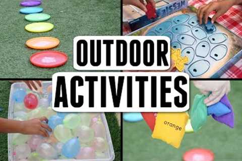 Outdoor Activities for Kids at Home